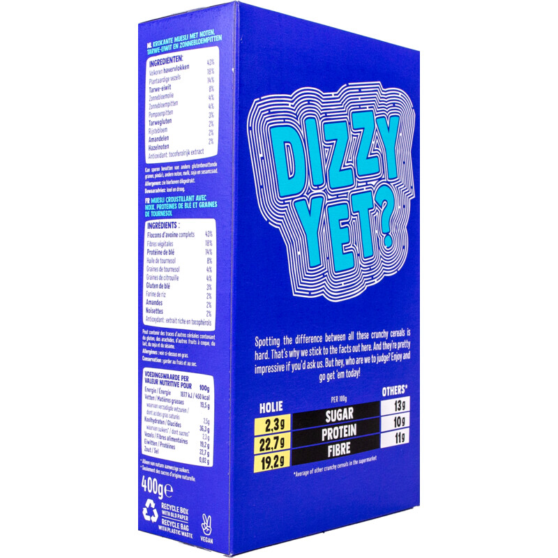 Holie's Crunchy muesli protein