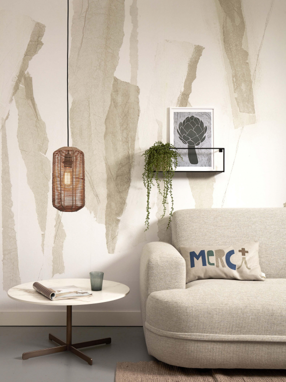 Good&Mojo Tanami hanglamp large Ø18 naturel