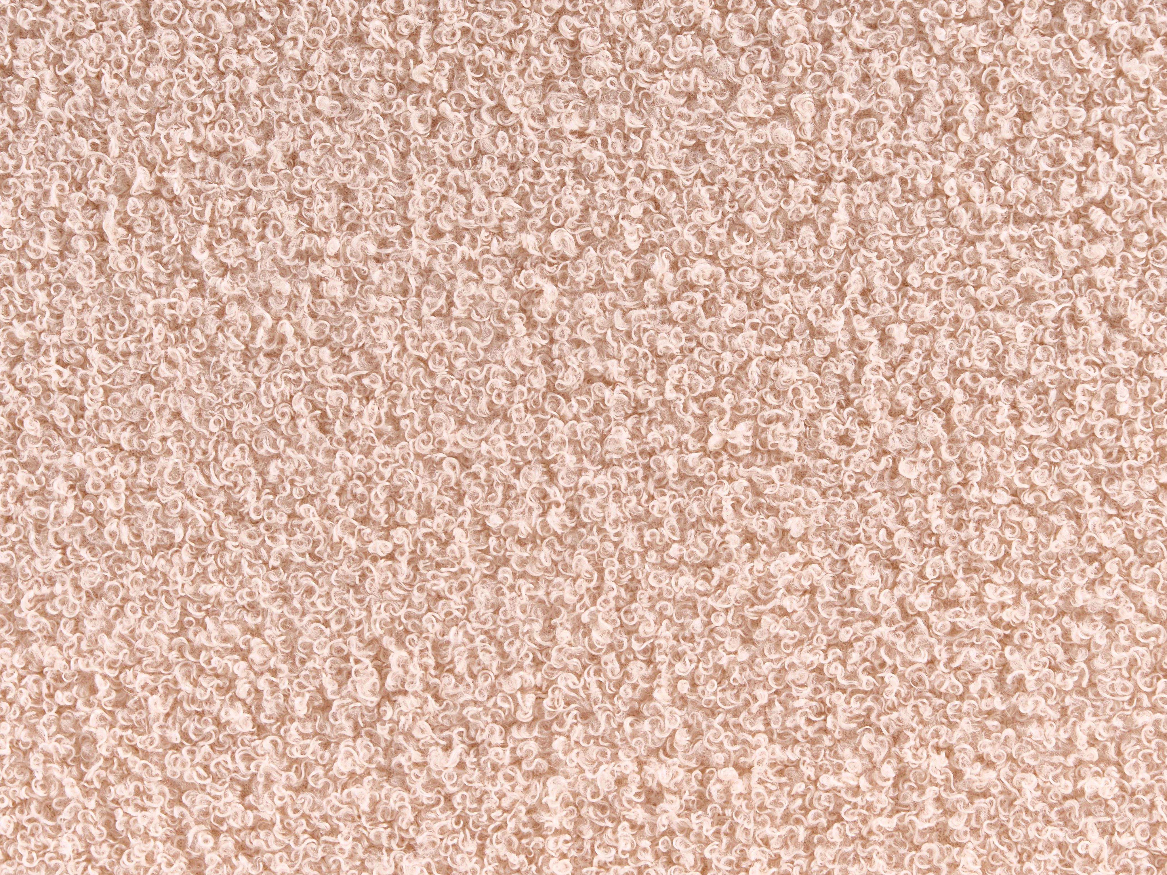 Kinderbed Konijn Bouclé PERROS 90 x 200 cm Beige