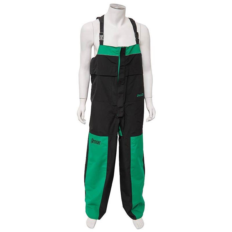 Salopette Homme Sensas Oxford Waterproof - Vert/Noir