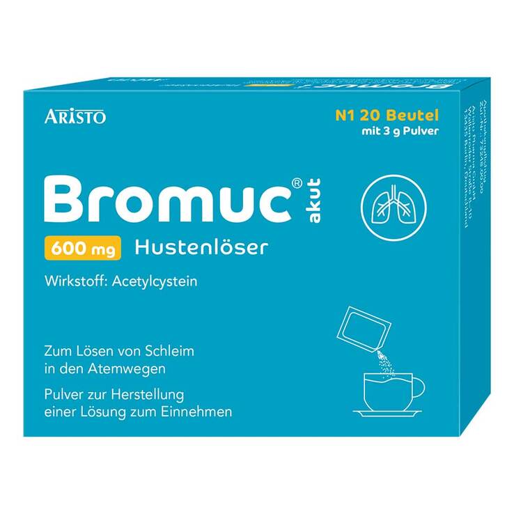 Bromuc akut 600 mg Hustenlöser, 20 St