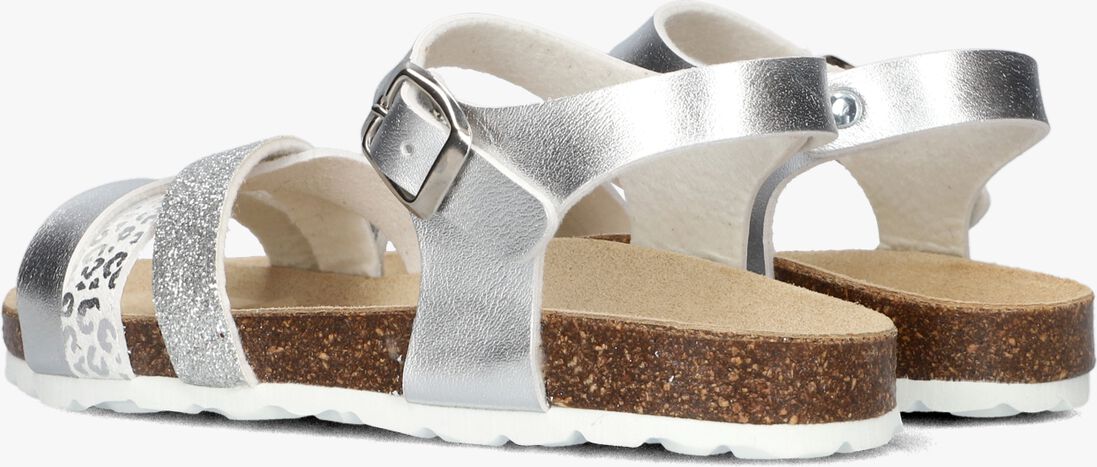 BRAQEEZ zilveren braqeez sandalen saar spain