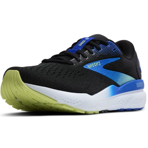 Chaussure running BROOKS GHOST 16 BLACK/COBALT/NEO YELLOW