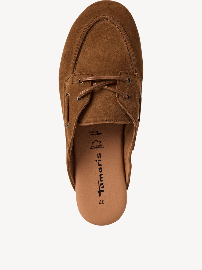 Leren Slipper - bruin