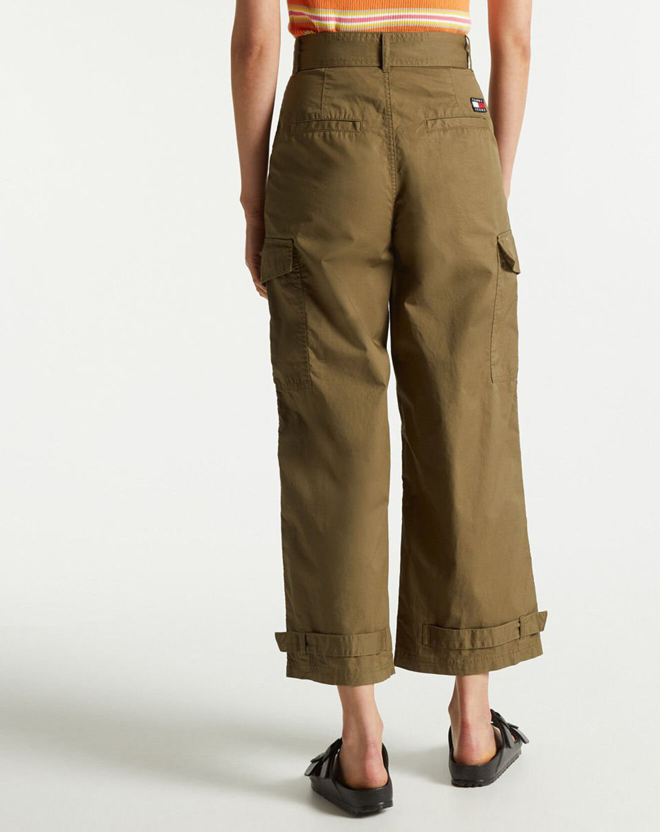 Tommy Jeans Pantalon cargo olive