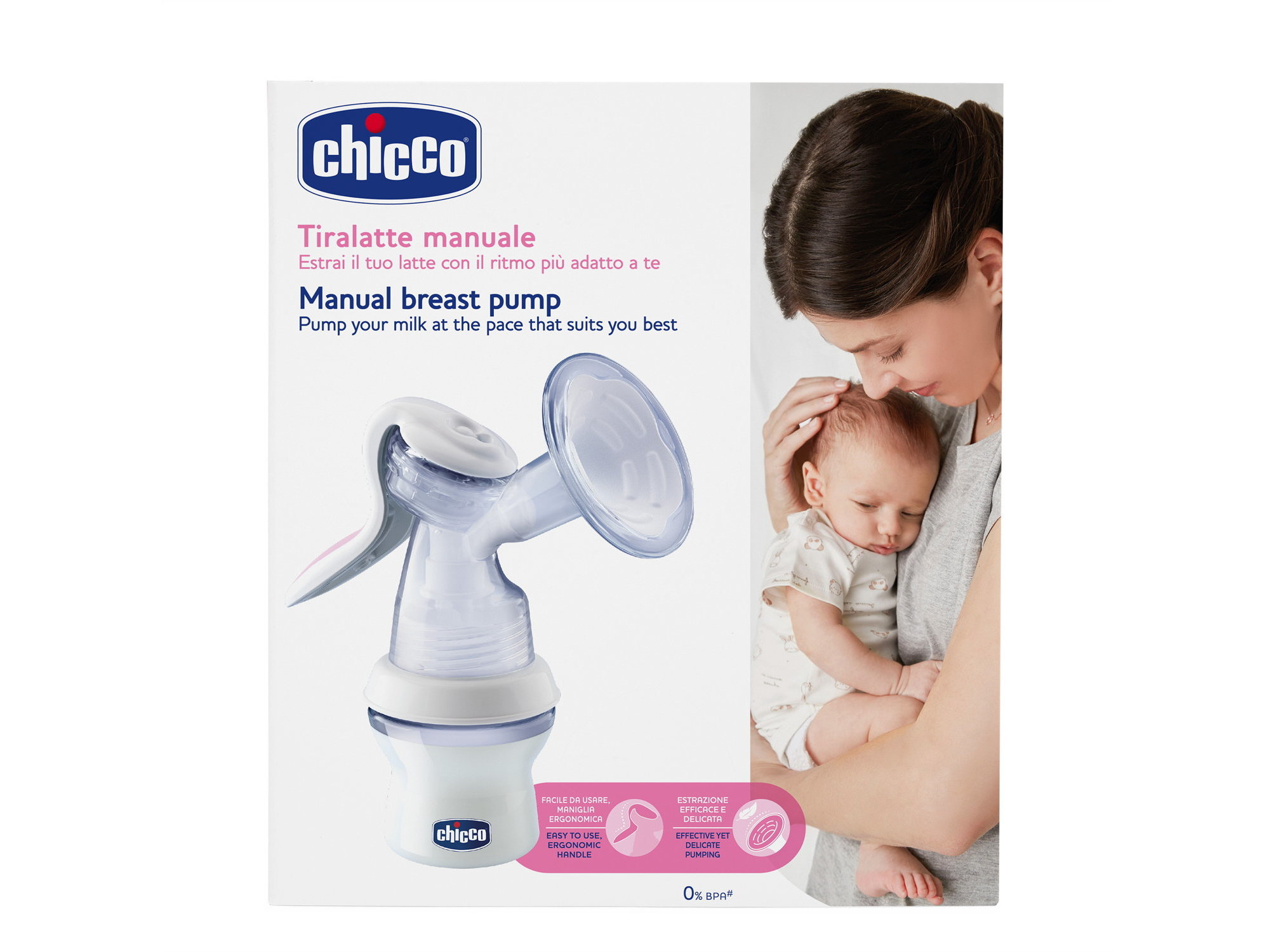 BOMBA CHICCO MANUAL NATURAL FEELING