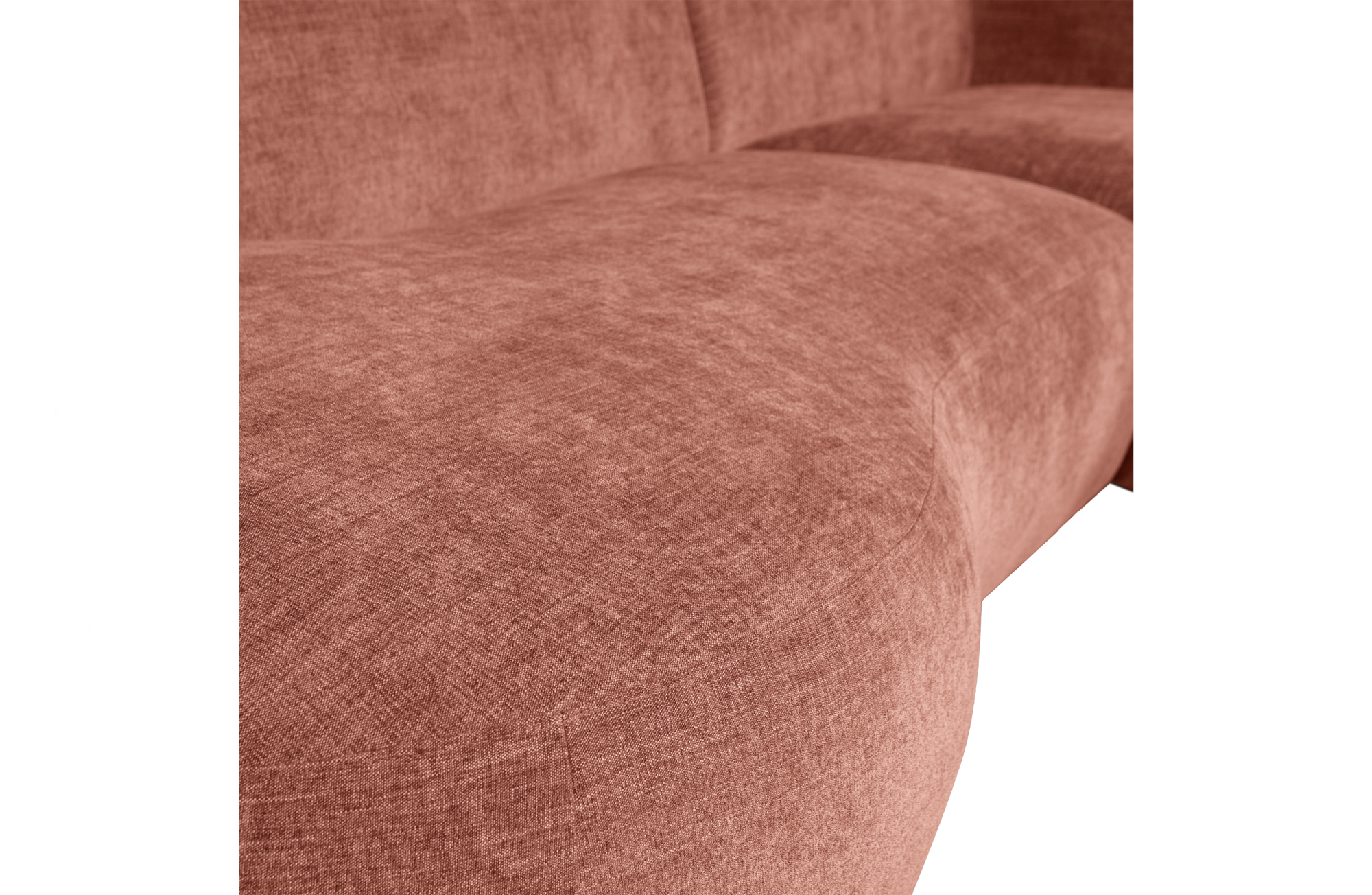 WOOOD Exclusive chaise longue Polly rechts Polly chaise longue rechts - Roze