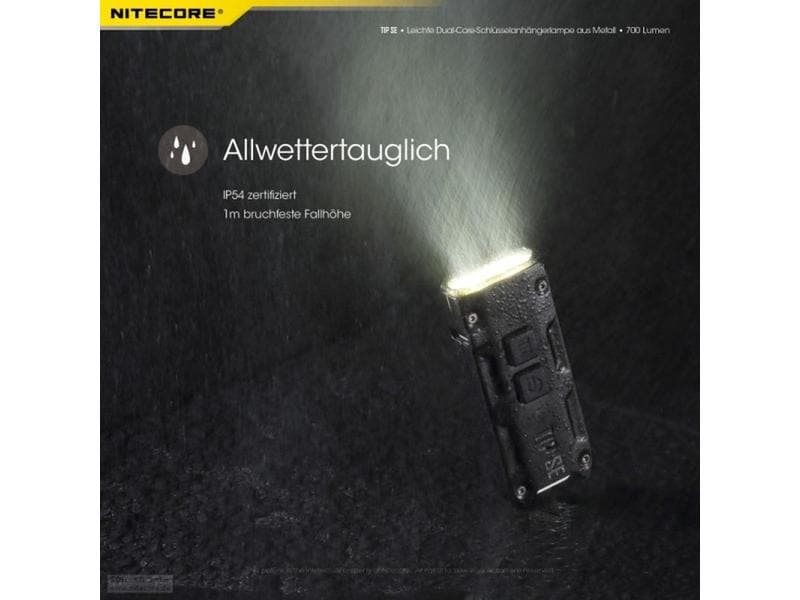 Nitecore Taschenlampe Tip Se 700 Lumen LED-Taschenlampe