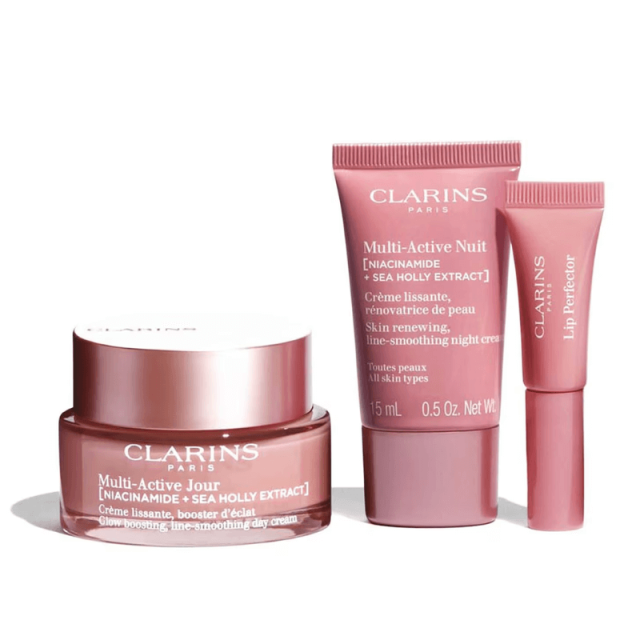 Multi-Active Coffret Essentiels anti-âge & éclat CLARINS