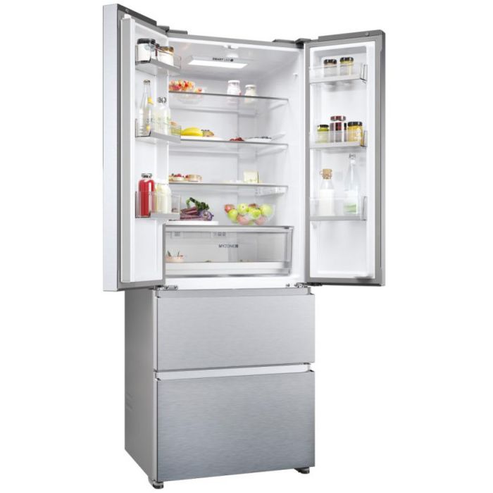 Haier Side-by-Side Multi Door French Door 70 SERIE 5 HFR5719ENMG Gentle Silver