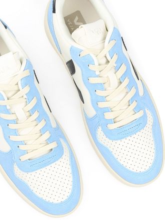 Veja Sneakers V-10 Blauw VI0220503-Pure Black Aqua kopen