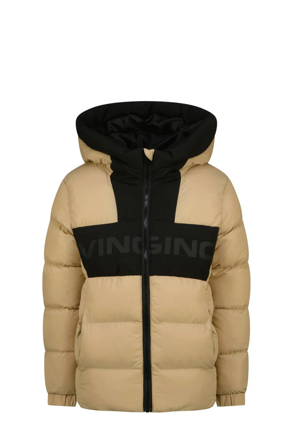 Vingino gewatteerde jas beige