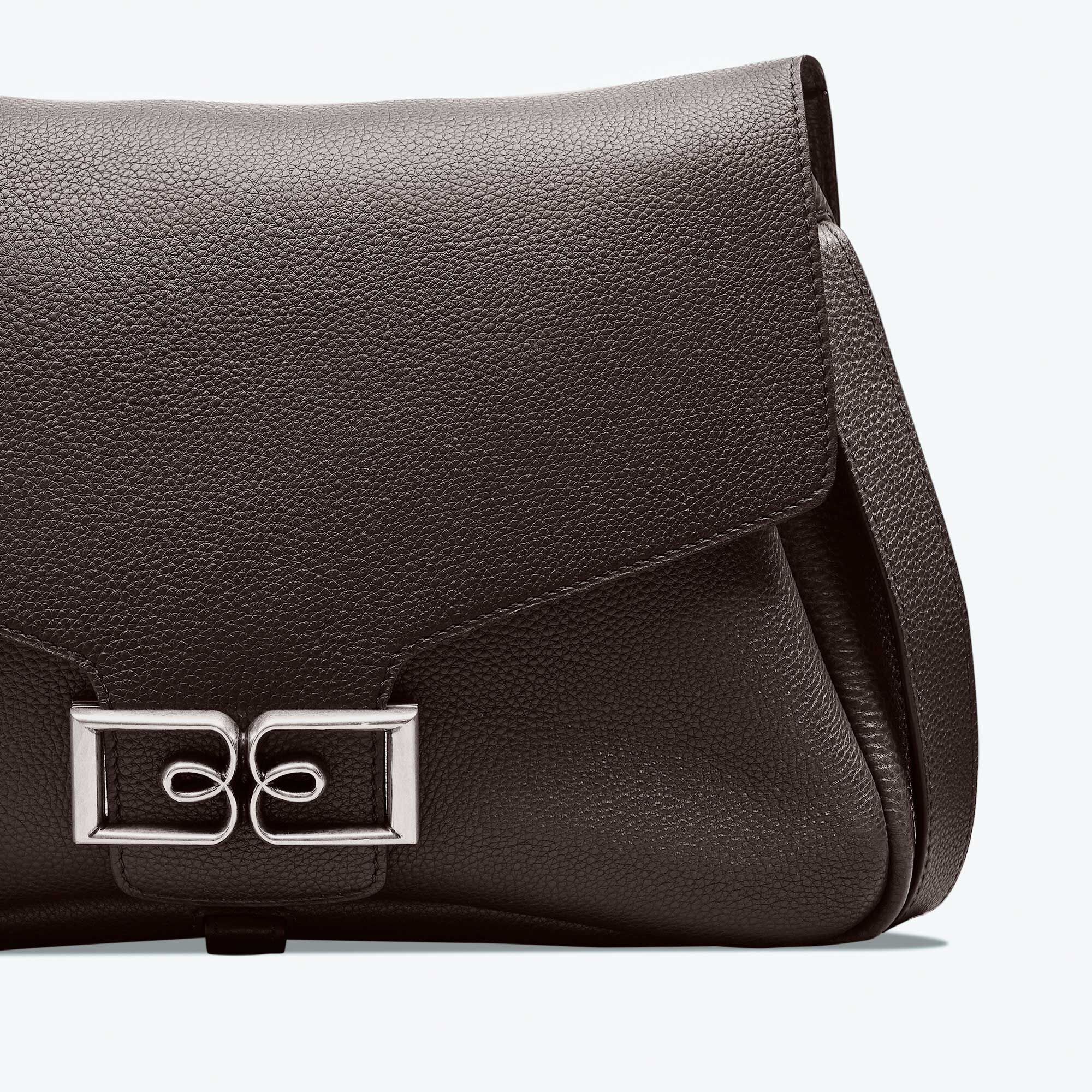 Sac Bandoulière B Volute Spirale En Cuir