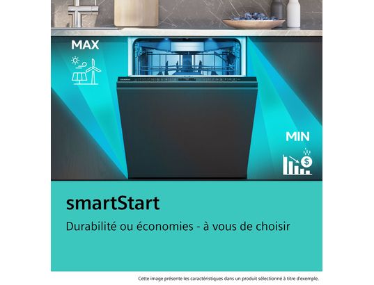 SIEMENS - Lave vaisselle encastrable 60 cm SN53ES25CE, autoOpen dry