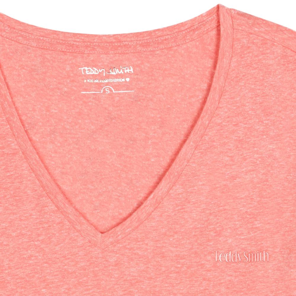 Teddy Smith T-shirt Rose Femme Teddy Smith Narcisse