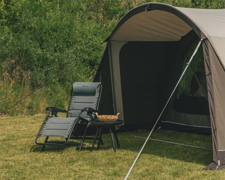 Outwell Acadia Relaxsessel grau