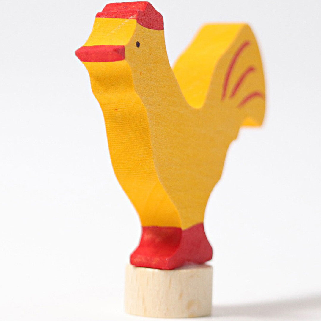 Grimm's decoratie figuur - gele haan