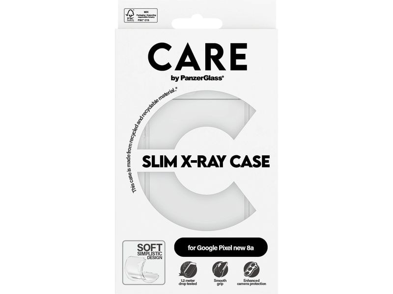 CARE Back Cover Fashion X-Ray Soft Basic Pixel 9a Schutzhülle für das Google Pixel 9a