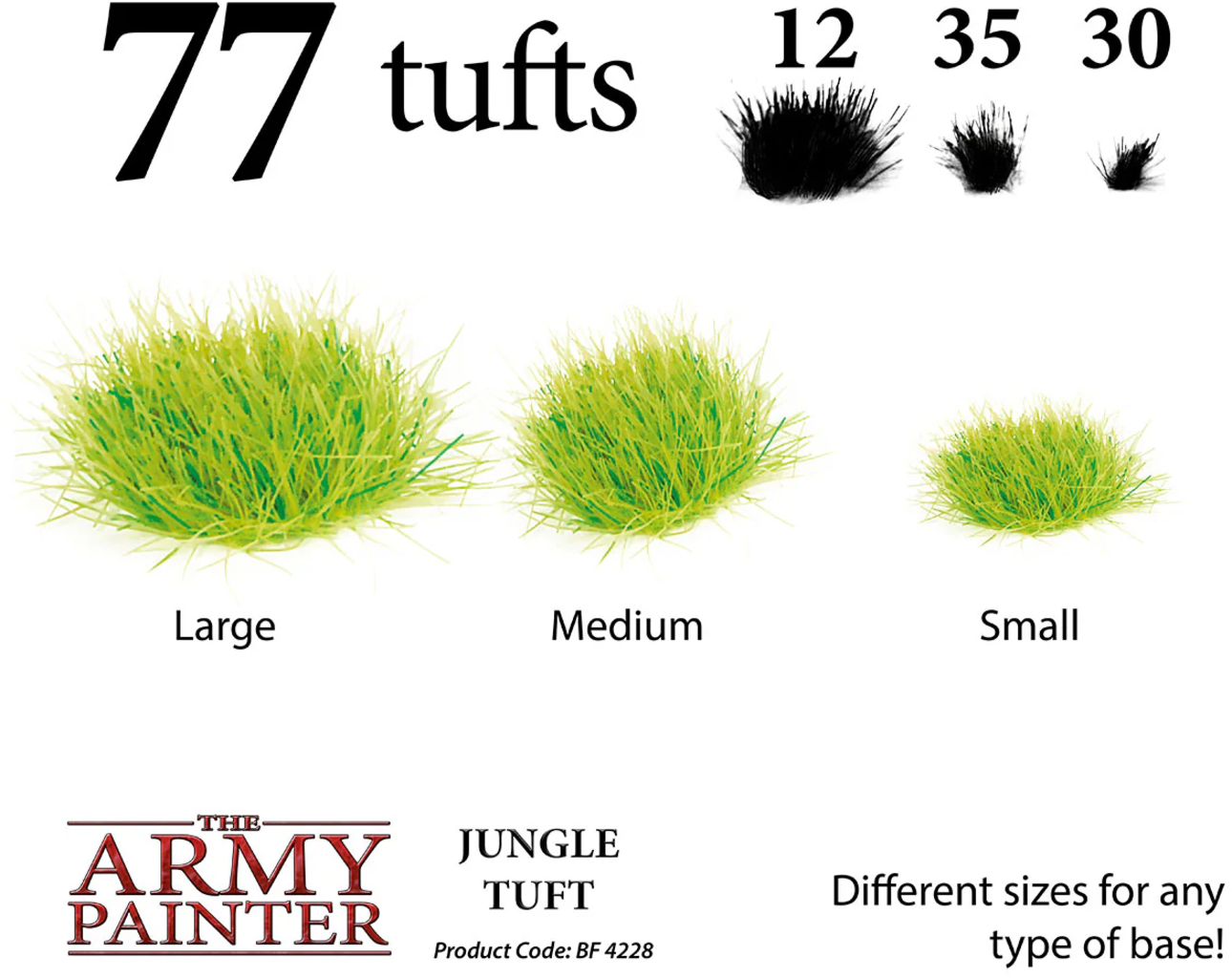 The Army Painter  Jungle Tuft    Exotische Szenarien für deine Miniaturwelt