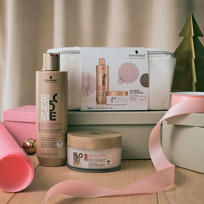 Rituel léger pour cheveux blonds Blondme