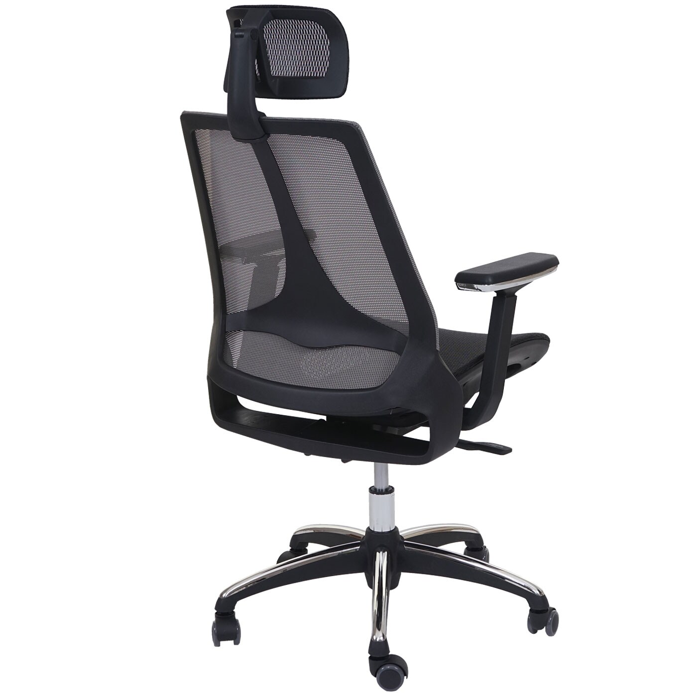 Bürostuhl MCW-A59, Schreibtischstuhl, Sliding-Funktion Stoff/Textil ISO9001 ~ schwarz/grau