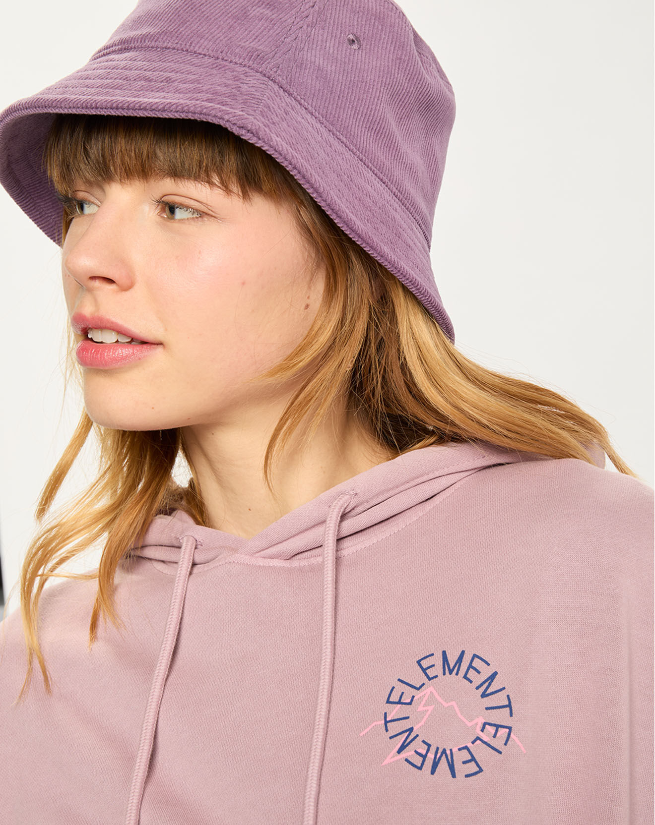 Element Sweat à capuche Glacier rose