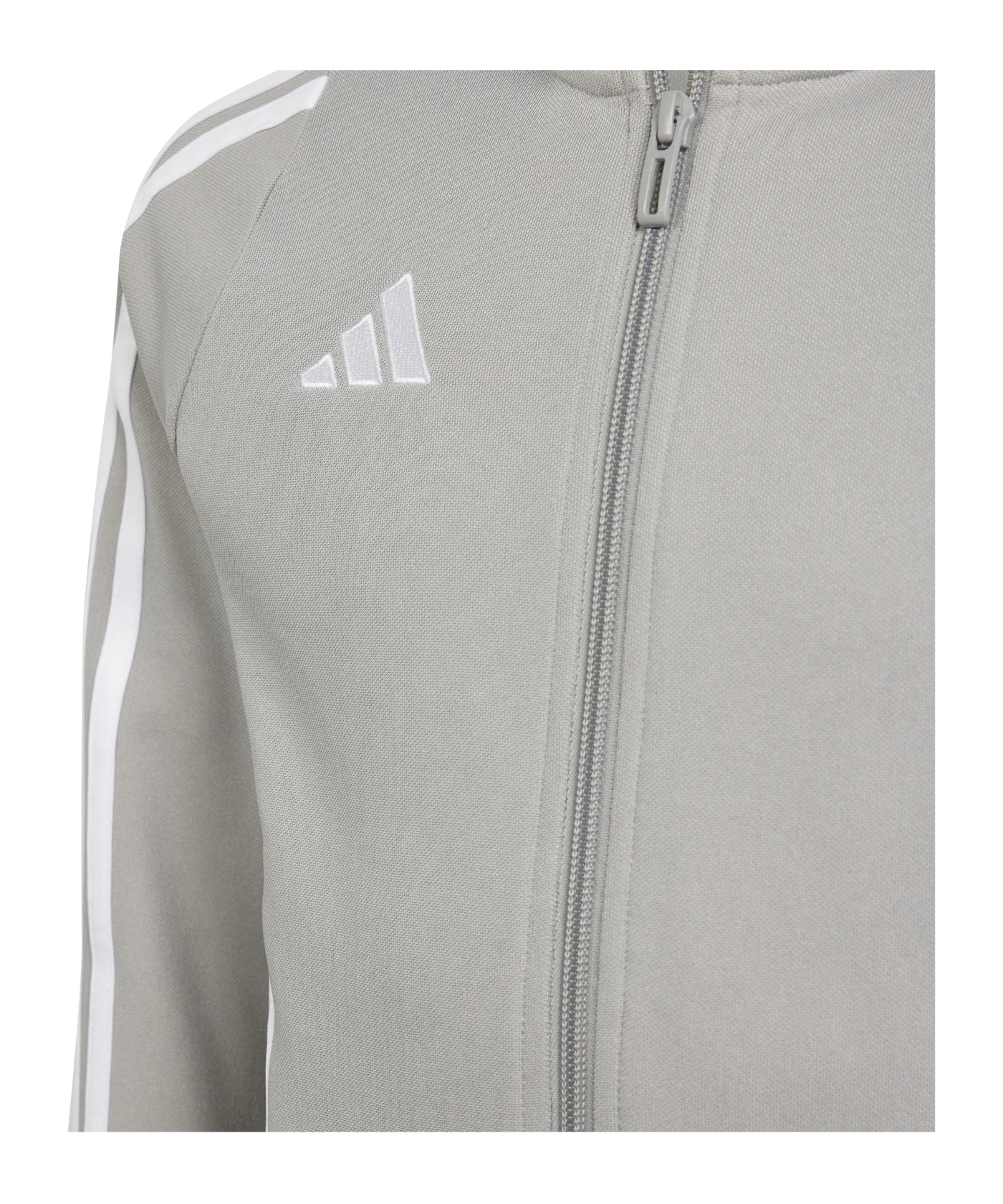 adidas Tiro 24 Trainingsjacke Kids Grau Weiss
