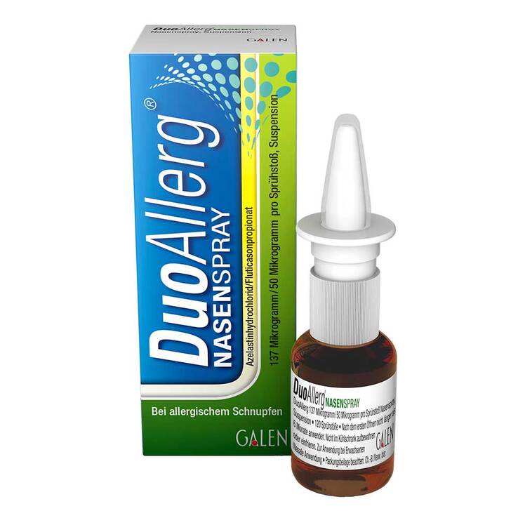 Duoallerg 137 µg / 50 µg / Sprühstoß Nasenspray 120Hub, 23 g