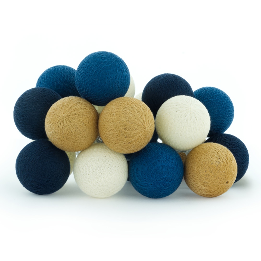 Cotton Balls Starterset blauw