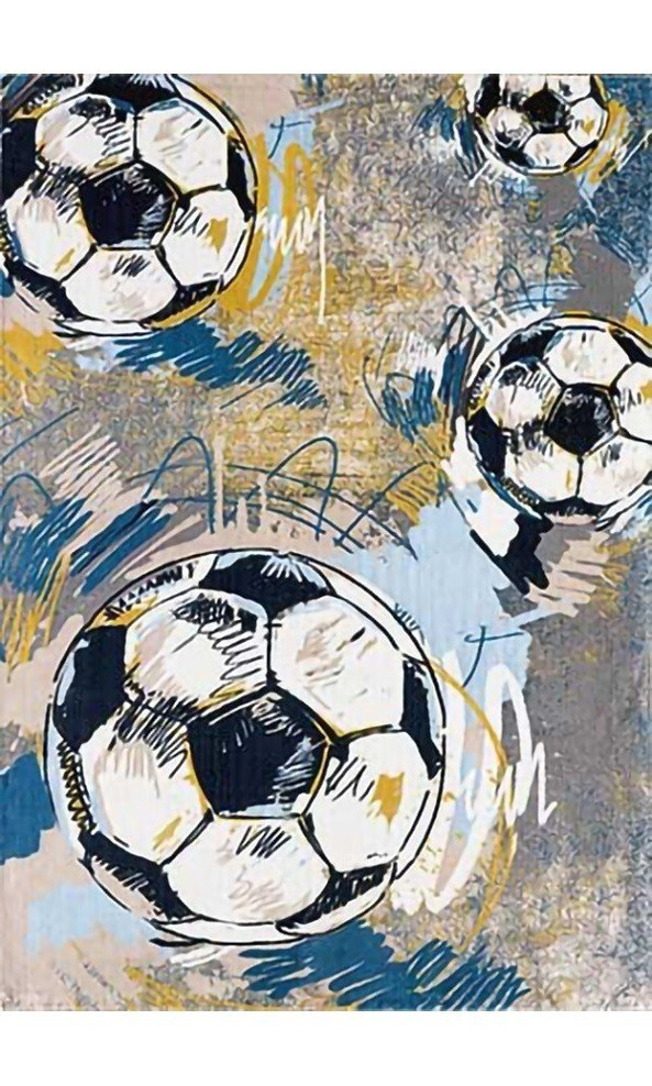 Mani Textile TPS_FOOTBALL_00 - Tapis Enfant FOOTBALL