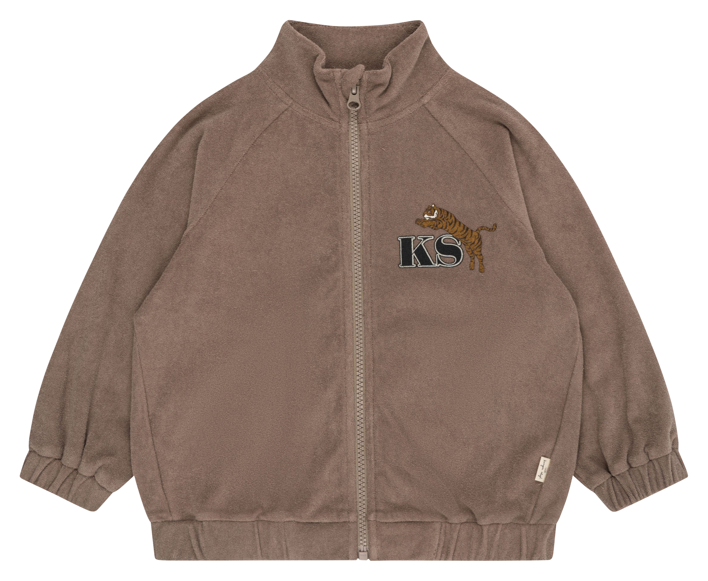 ITTY - Veste col montant en coton bio| Marron
