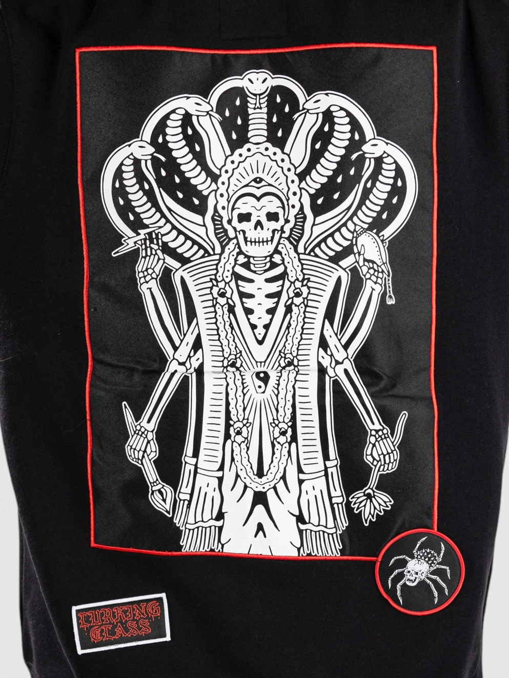Lurking Class Moons Full Zip Hoodie black