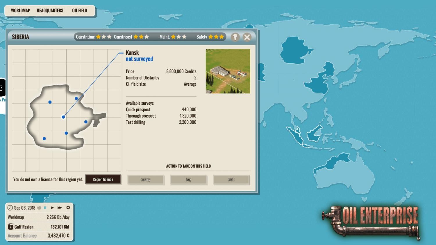 Oil Enterprise- PC