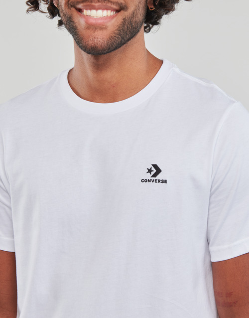 Converse - GO-TO EMBROIDERED STAR CHEVRON TEE - Blanc
