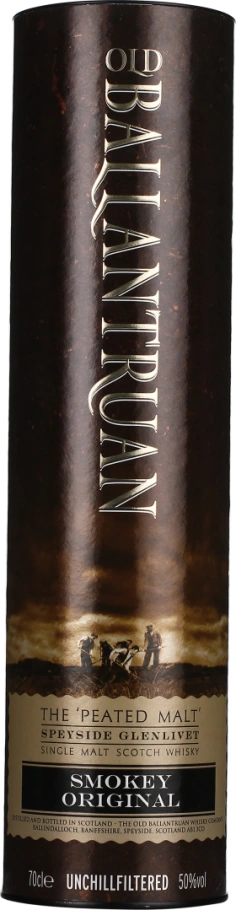 OLD BALLANTRUAN THE PEATED MALT 70CL