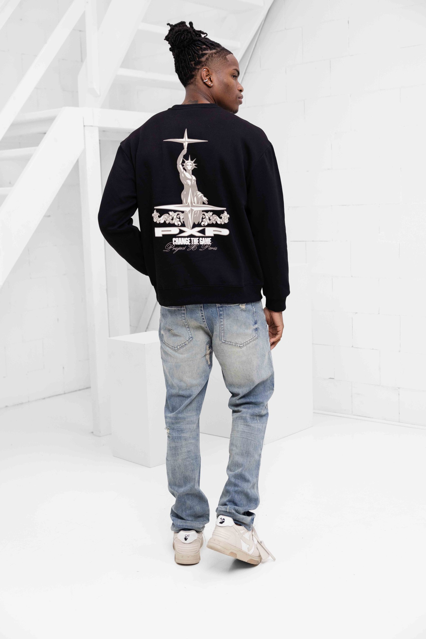 Project X Paris Change The Game Sweater Heren Zwart