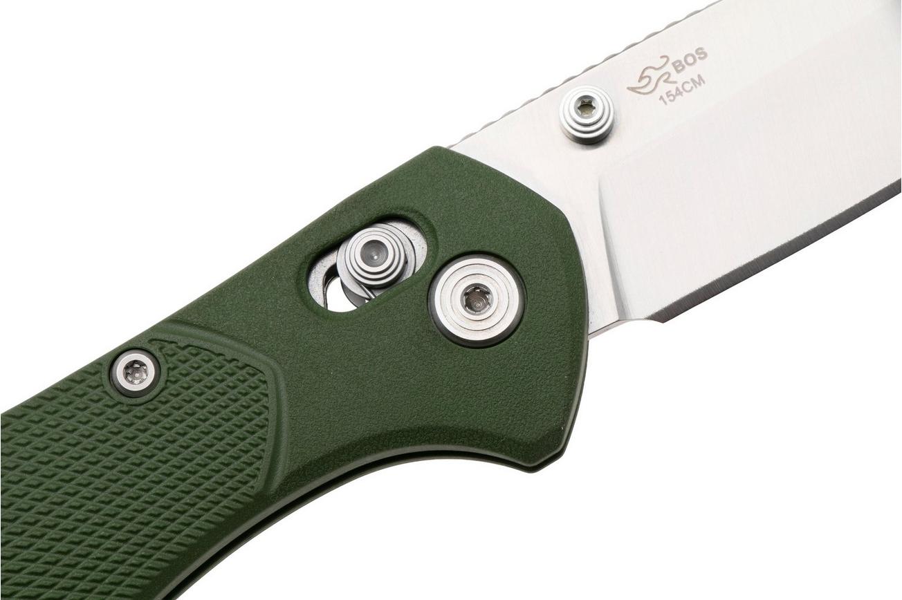 Buck 791 Range Pro 0791GRS1 Satin 154CM, Green FRN, zakmes