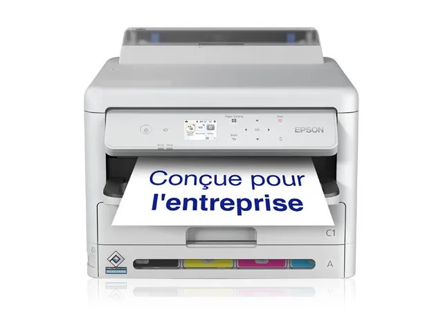 Epson WorkForce Pro WF-C5390DW - Printer - farve - Duplex - blækprinter - A4/Legal - 4800 x 1200 dpi - op til 25 spm (mono) / op til 25 spm (farve) - kapacitet: 330 ark - USB, Wi-Fi, Gigabit LAN