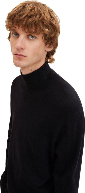 Tom Tailor - Coltrui - Heren - Zwart - Acryl - 1032279