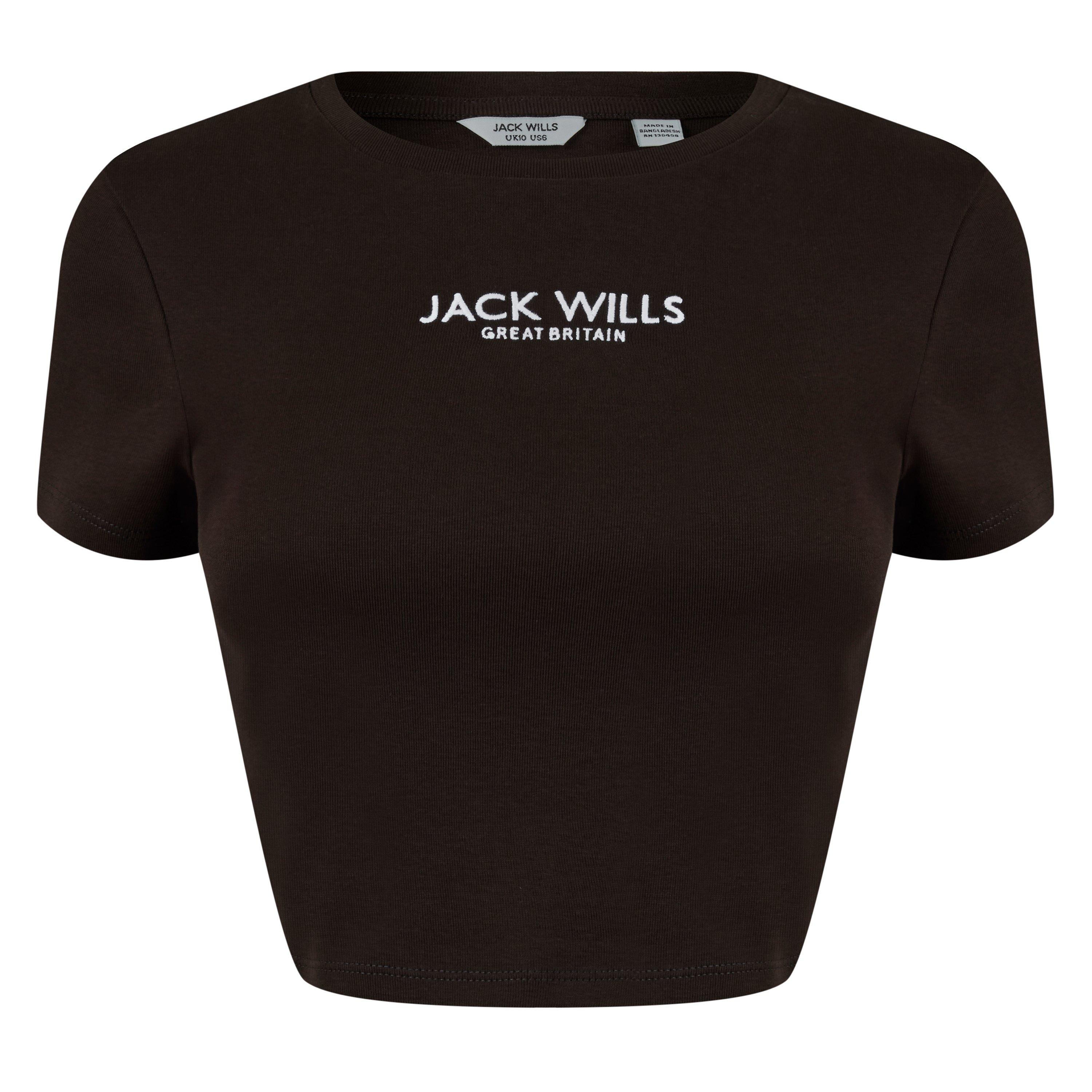 Jack Wills JW Cropped Baby T Shirt