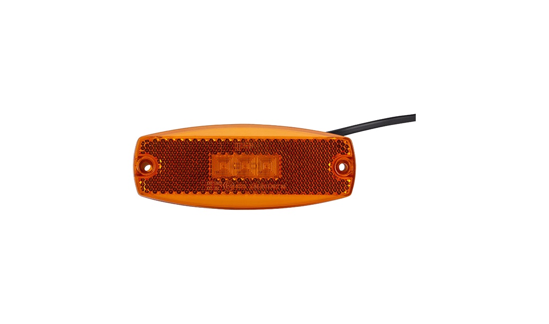 Sidemarkeringslygte LED 115x44x9,5 mm