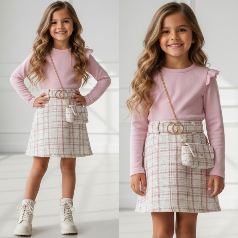 Belle dress - roze