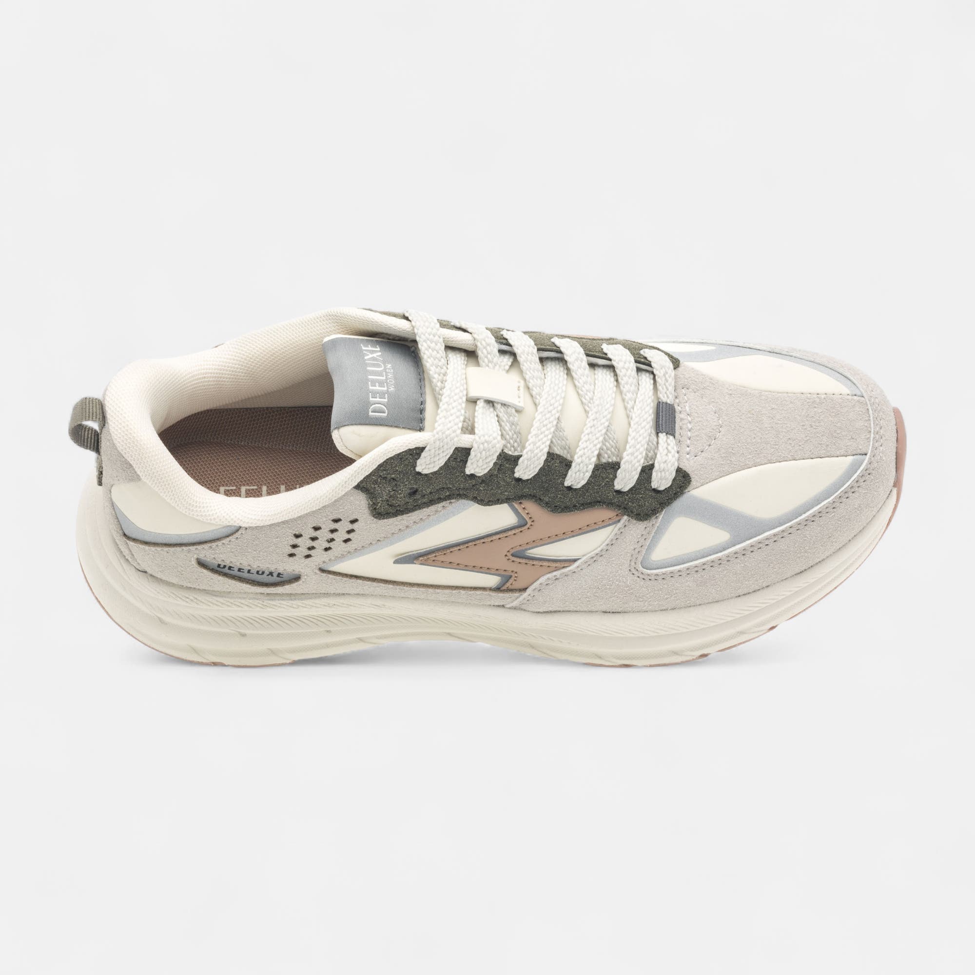 Baskets basses Femme gris