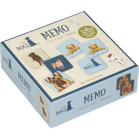 Die Spiegelburg Memo - I love dogs (cats & dogs)