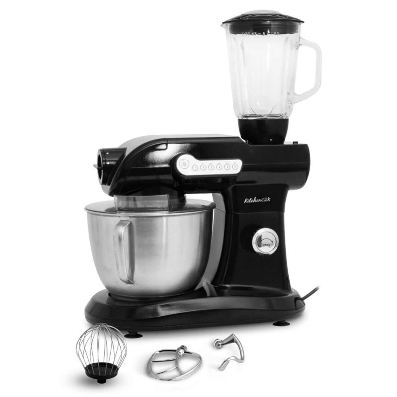 Kitchencook Robot multifonctions noir - 5 L