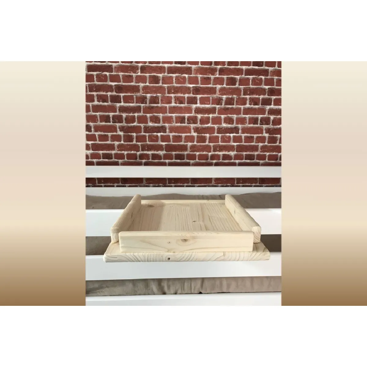 Decopin Tablette de Chevet Chatel - Sapin