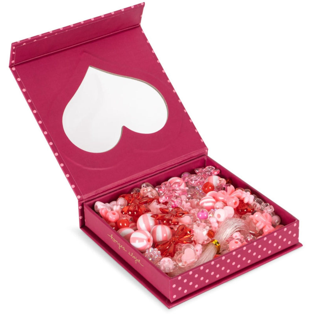 Køb Konges Sløjd Pink Boks med Perler