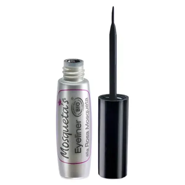 Delineador preto Mosqueta com óleo de rosa mosqueta orgânico 5ml