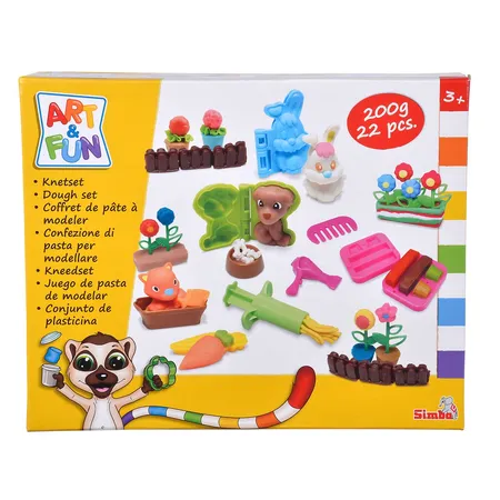 Simba Art & Fun Knetset Tierfreunde