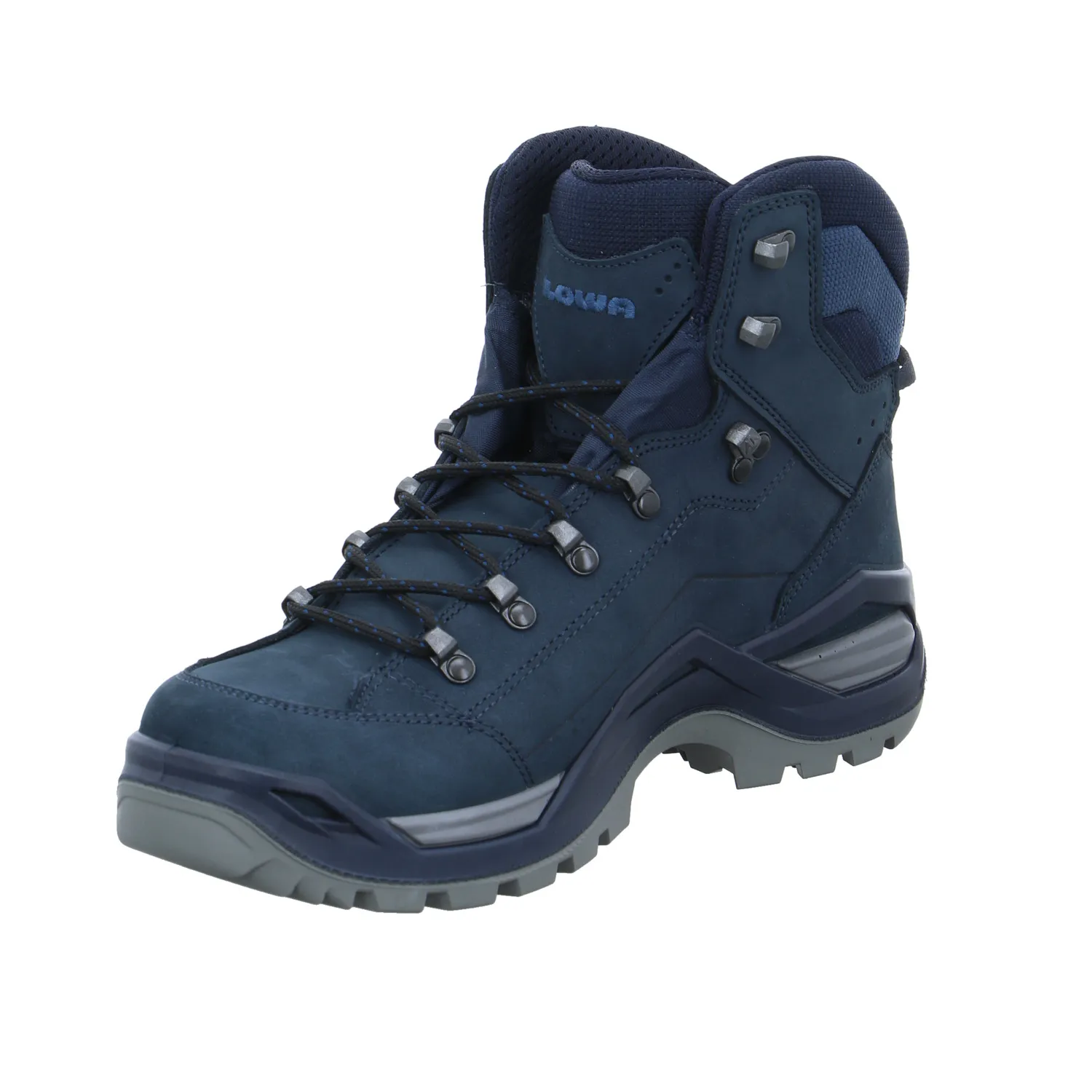 LOWA Walking + Outdoor Blau Leder